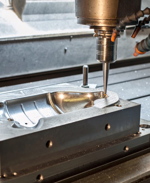 Industrial metal mold/die milling. Metalworking and engineering. Industrial metal mold/blank milling. Metalworking. Lathe, milling and drilling industry. CNC technology.